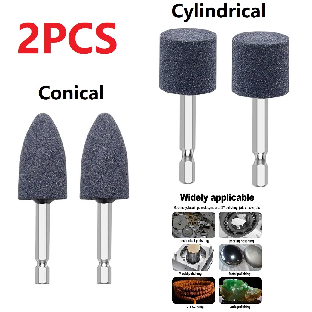 1/2PCS Grinding Wheel Head Hexagonal Shank Drill For Metal Machinery Wood Products Bearing Engraving Sharpening Power Tools
1/2PCS Grinding Wheel Head Hexagonal Shank Drill For Metal Machinery Wood Products Bearing Engraving Sharpening Power Tools