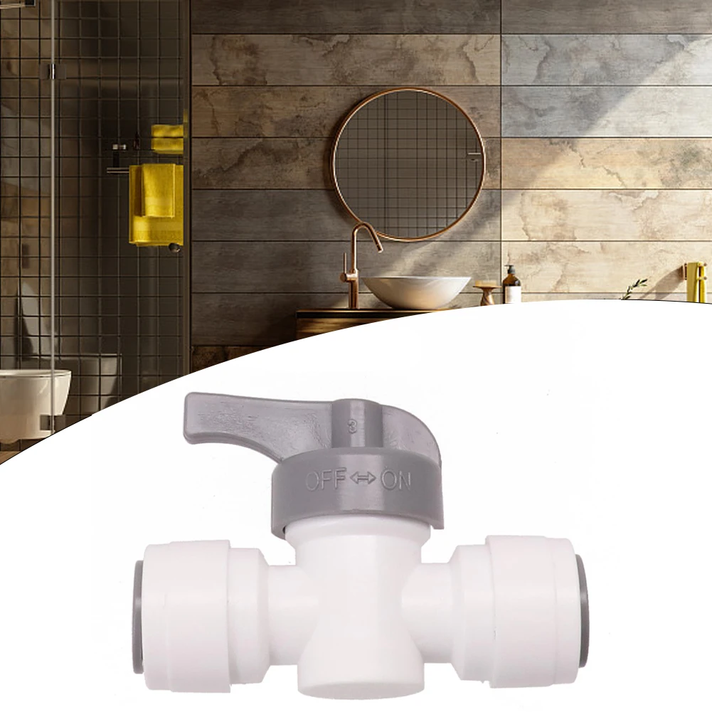 Hose Quick Connect Stop Tap Water Filter Systems White 3/8 Inch Ball Valve Male Quick Aquarium Fitting Ball Valve
Hose Quick Connect Stop Tap Water Filter Systems White 3/8 Inch Ball Valve Male Quick Aquarium Fitting Ball Valve