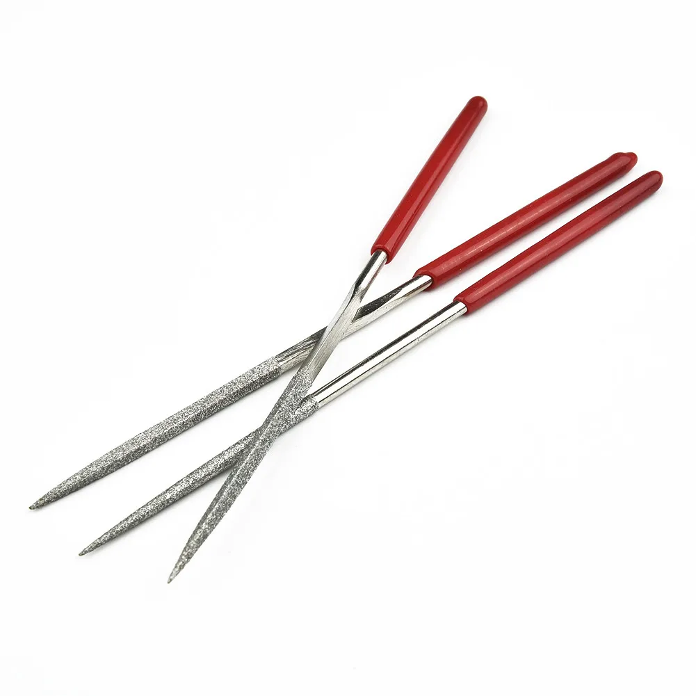 5pcs Diamond Needle File Set 3x140mm Mini Needle File Kit For Stone Glass Metal Carving Craft Hand Tools Needle File Set
5pcs Diamond Needle File Set 3x140mm Mini Needle File Kit For Stone Glass Metal Carving Craft Hand Tools Needle File Set