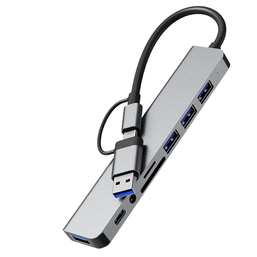 4 USB многопортовый адаптер с PD100W,SD/TF,Audio3.5, для ноутбуков, планшетов и телефонов
4 USB многопортовый адаптер с PD100W,SD/TF,Audio3.5, для ноутбуков, планшетов и телефонов