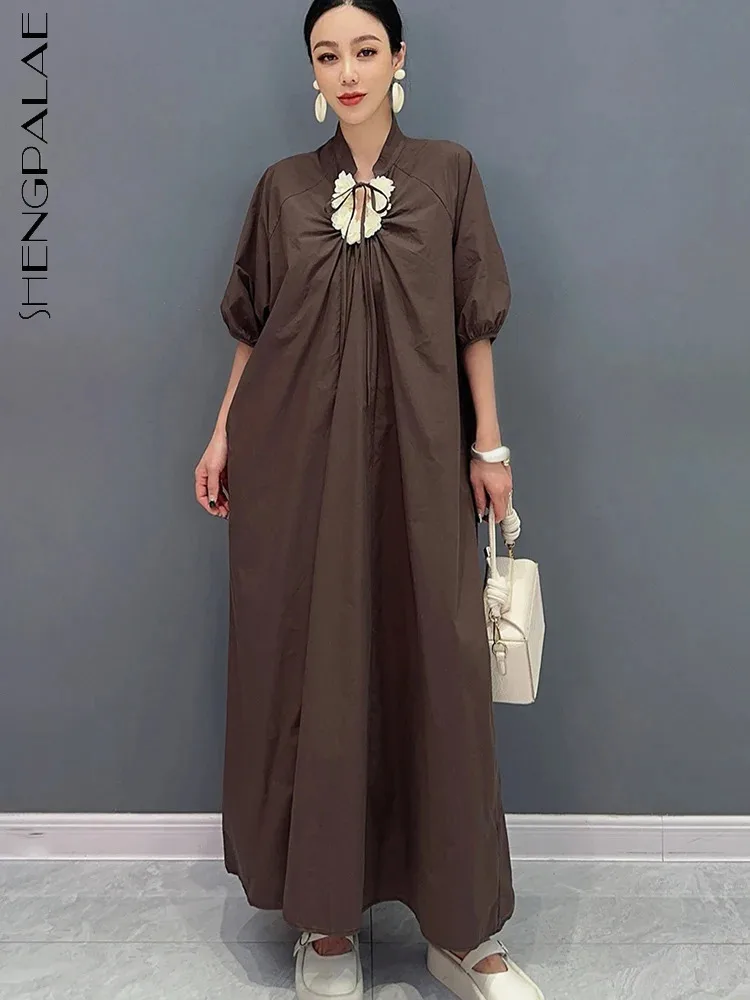 SHENGPALAE 2024 Summer New Dress For Women Loose Straight Three Dimensional Flower Chic Elegant Female Robe Y2k Clothes 5R9997
SHENGPALAE 2024 Summer New Dress For Women Loose Straight Three Dimensional Flower Chic Elegant Female Robe Y2k Clothes 5R9997