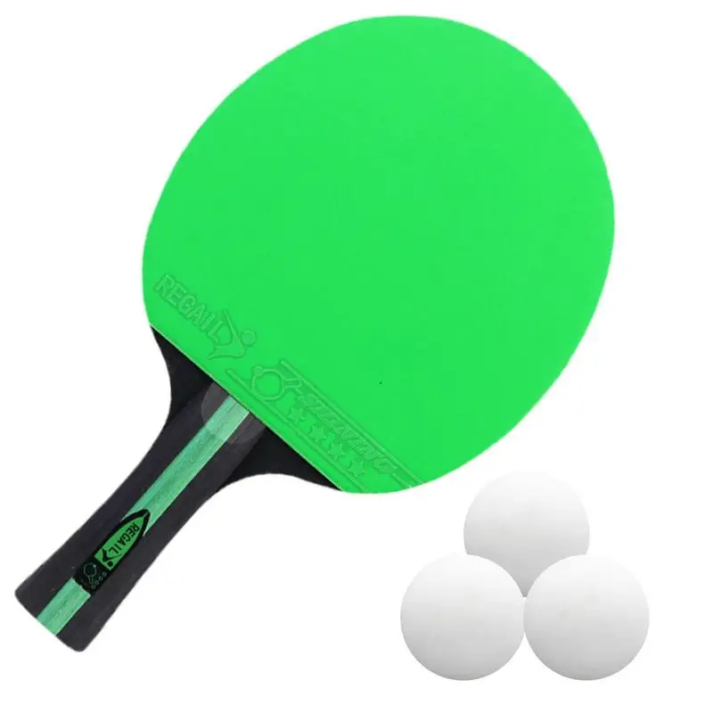 

1PC Professional Table Tennis Racket PingPong Racket Set Pimples-in Rubber Hight Quality Blade Bat Paddle Pingpong Accessories