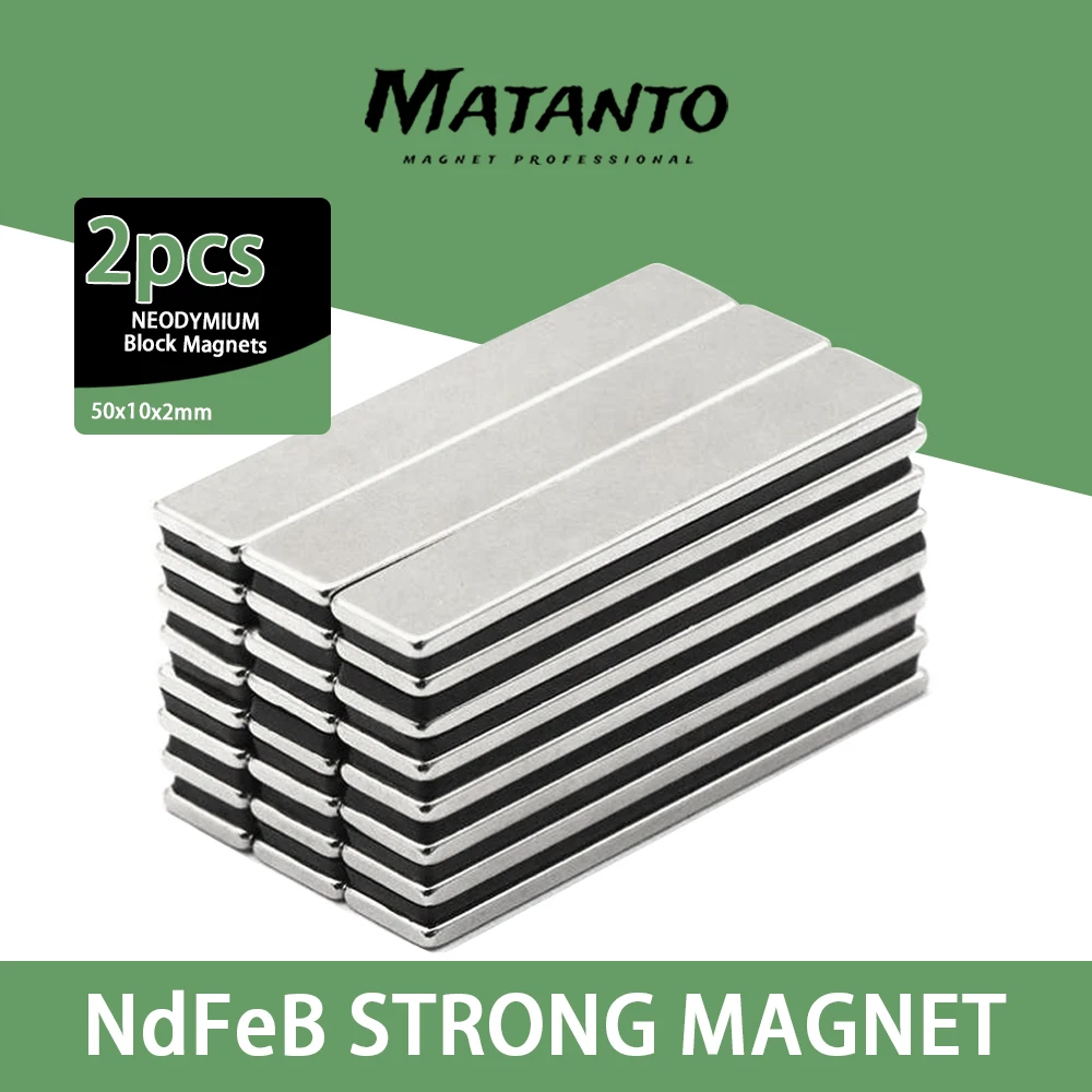 2/5/10/20/50PCS 50x10x2mm Thin Block Strong Rare Earth Magnet DIY 50*10*2 Rectangular Neodymium Magnets Sheet 50x10x2
2/5/10/20/50PCS 50x10x2mm Thin Block Strong Rare Earth Magnet DIY 50*10*2 Rectangular Neodymium Magnets Sheet 50x10x2