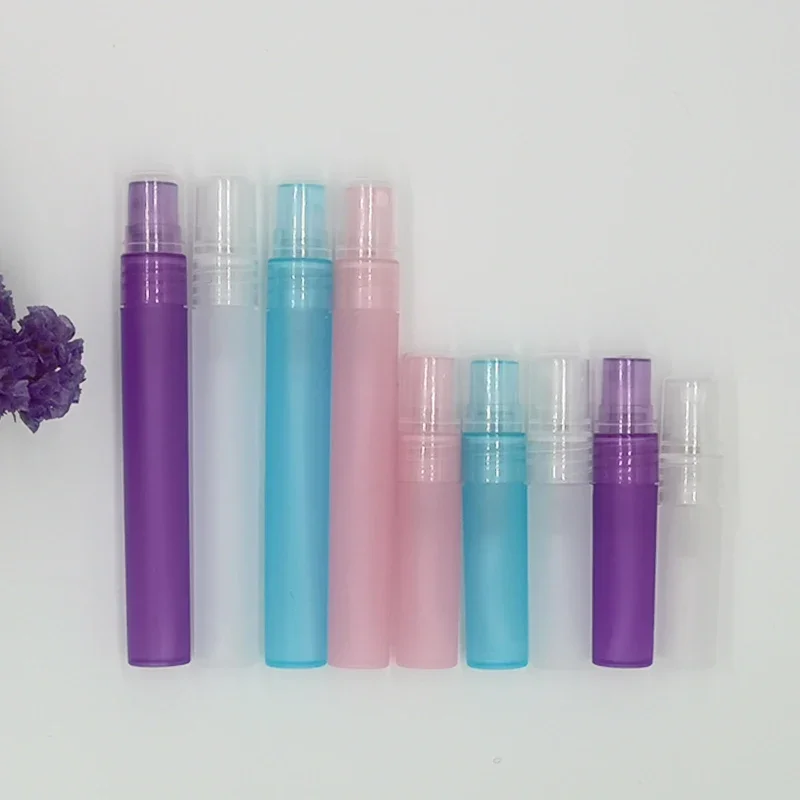 

30pcs 3ml/5ml/10ml Portable Atomiser Empty Spray Bottles Perfume Pen Sample Bottle Cosmetic Plastic PP Travel Make up Containers