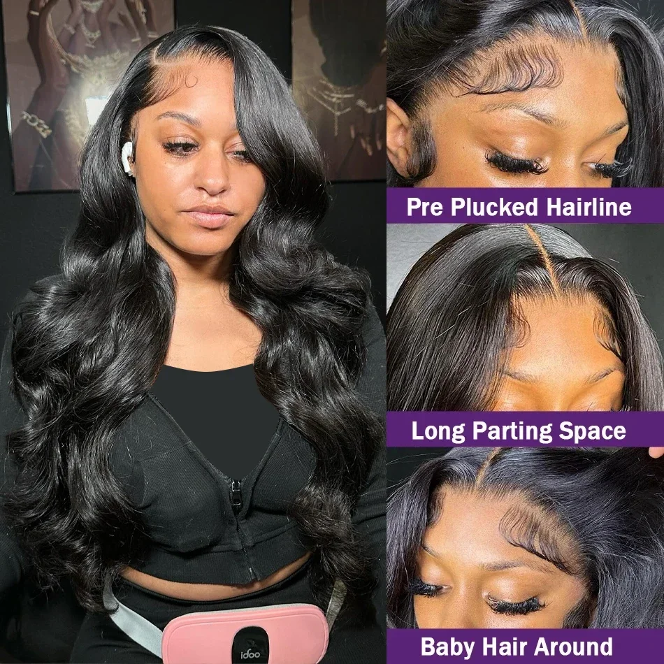 30 40 Inch Body Wave Lace Front Human Hair Wig 13x4 Pre Plucked Hd Transparent Lace Frontal Wig 4x4 Closure Lace Wigs For Women
30 40 Inch Body Wave Lace Front Human Hair Wig 13x4 Pre Plucked Hd Transparent Lace Frontal Wig 4x4 Closure Lace Wigs For Women