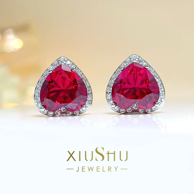 Love, Color And Treasure, Artificial Gem Earrings, Simple Luxurious Design, 925 Sterling Silver Inlaid, Vintage Style
Love, Color And Treasure, Artificial Gem Earrings, Simple Luxurious Design, 925 Sterling Silver Inlaid, Vintage Style