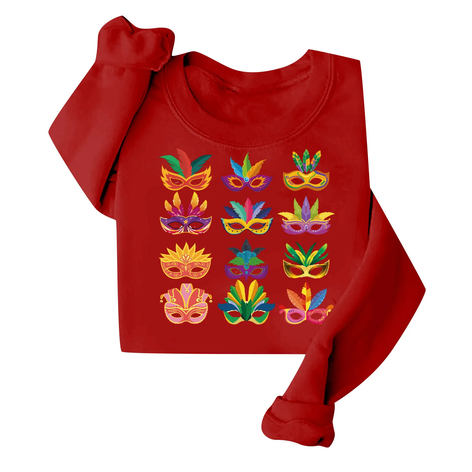 Women's Round Neck Tops Cotton Women's Casual Fashionable And Trendy Long Sleeve O Neck Pullover High-Quality Personalized
Women's Round Neck Tops Cotton Women's Casual Fashionable And Trendy Long Sleeve O Neck Pullover High-Quality Personalized