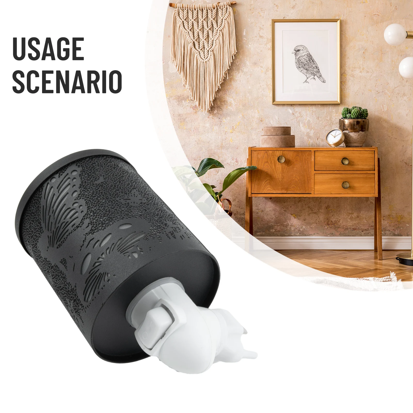 Durable Wax Warmer Candle Heater 1 Pcs Black Ceramic Stove Home Fragrances Metal Material Plastic US Plug Wall Plug
Durable Wax Warmer Candle Heater 1 Pcs Black Ceramic Stove Home Fragrances Metal Material Plastic US Plug Wall Plug
