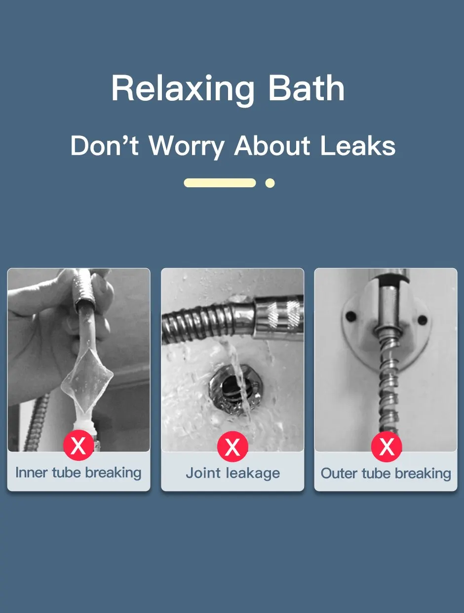 Bath Shower Hose Stainless Steel Flexible Pipe Shower Head Pipe Plumbing for Bathroom Accessories 2 Mallzona S6ecad086cec2421a8577ce9b1adcdb1c5 Bath Shower Hose Stainless Steel Flexible Pipe Shower Head Pipe Plumbing for Bathroom Accessories Mallzona