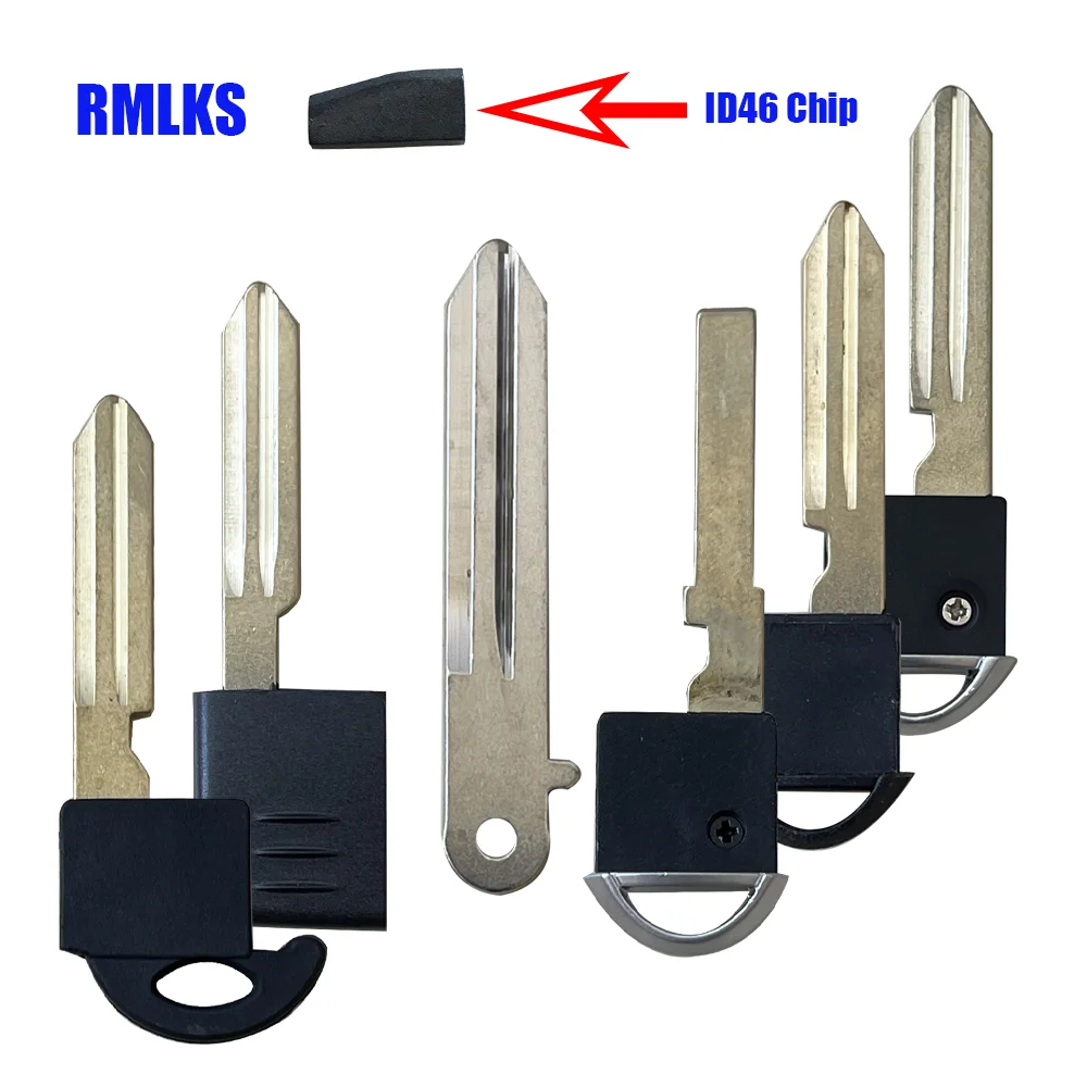 

Emergency Remote Key Keyless Uncut Blank Insert Blade Fits Nissan For Infiniti Alitma Armada Cube EX35 M35 M45 2006-2011