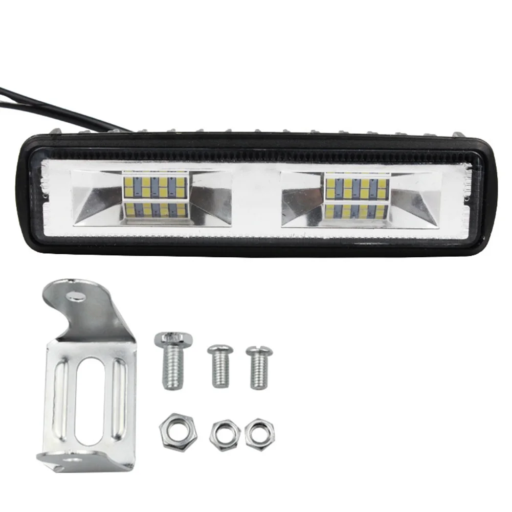 1Pc DC12-24V 48W Car Headlight Work Light Bar 6500K 4800LM White 16LED Lamp Bead Universal Fit For Car Motorcycle Truck Boat
1Pc DC12-24V 48W Car Headlight Work Light Bar 6500K 4800LM White 16LED Lamp Bead Universal Fit For Car Motorcycle Truck Boat