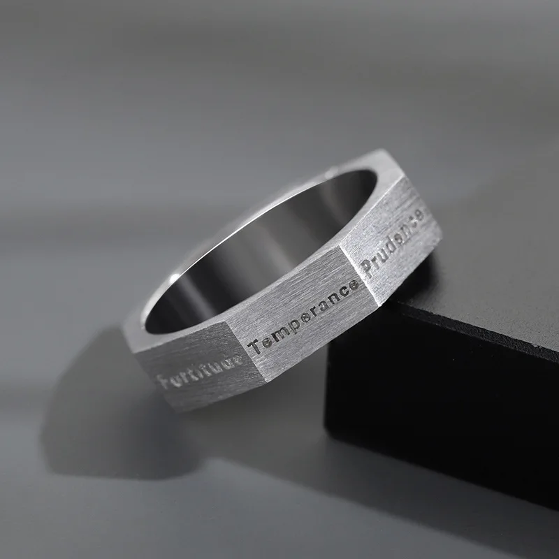 S925 Sterling Silver Ring Men's Fashion ins Cold Wind Retro Personality Vegetarian Circle Niche Men's Single Ring
S925 Sterling Silver Ring Men's Fashion ins Cold Wind Retro Personality Vegetarian Circle Niche Men's Single Ring