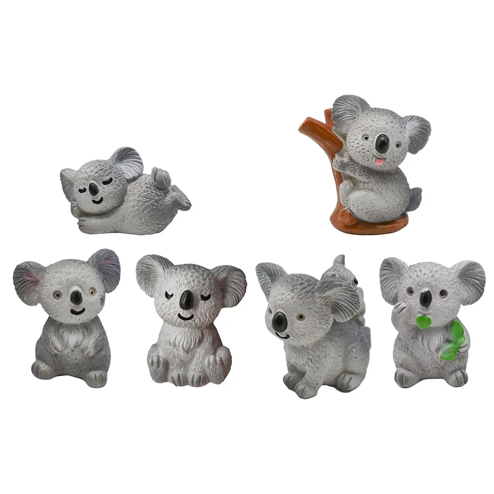 6 Pcs Micro Landscape Koala Goblincore Room Decor Mini Figurines Decorations Fall outside Miniature Resin
6 Pcs Micro Landscape Koala Goblincore Room Decor Mini Figurines Decorations Fall outside Miniature Resin