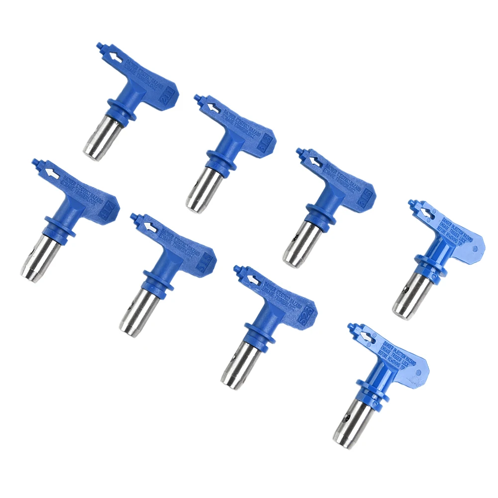

Nozzle Spray Tip Blue Paint Sprayer Nozzle Tungsten Steel Material Wide Range Of Sizes Anti-aging Durable To Use Easy To Install