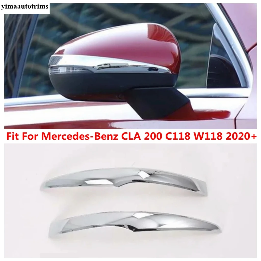 Car Rearview Mirror Protection Strip Decor Cover Trim For Mercedes-Benz CLA 200 C118 W118 2020 2021 2022 ABS Chrome Accessories
Car Rearview Mirror Protection Strip Decor Cover Trim For Mercedes-Benz CLA 200 C118 W118 2020 2021 2022 ABS Chrome Accessories