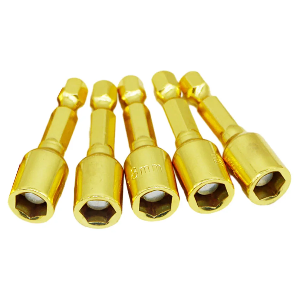 Magnetic Nut Screwdriver 5pcs 8mm Hex Shank Driver Adapter Ideal for Carpentry Projects and Auto Parts Assembly
Magnetic Nut Screwdriver 5pcs 8mm Hex Shank Driver Adapter Ideal for Carpentry Projects and Auto Parts Assembly