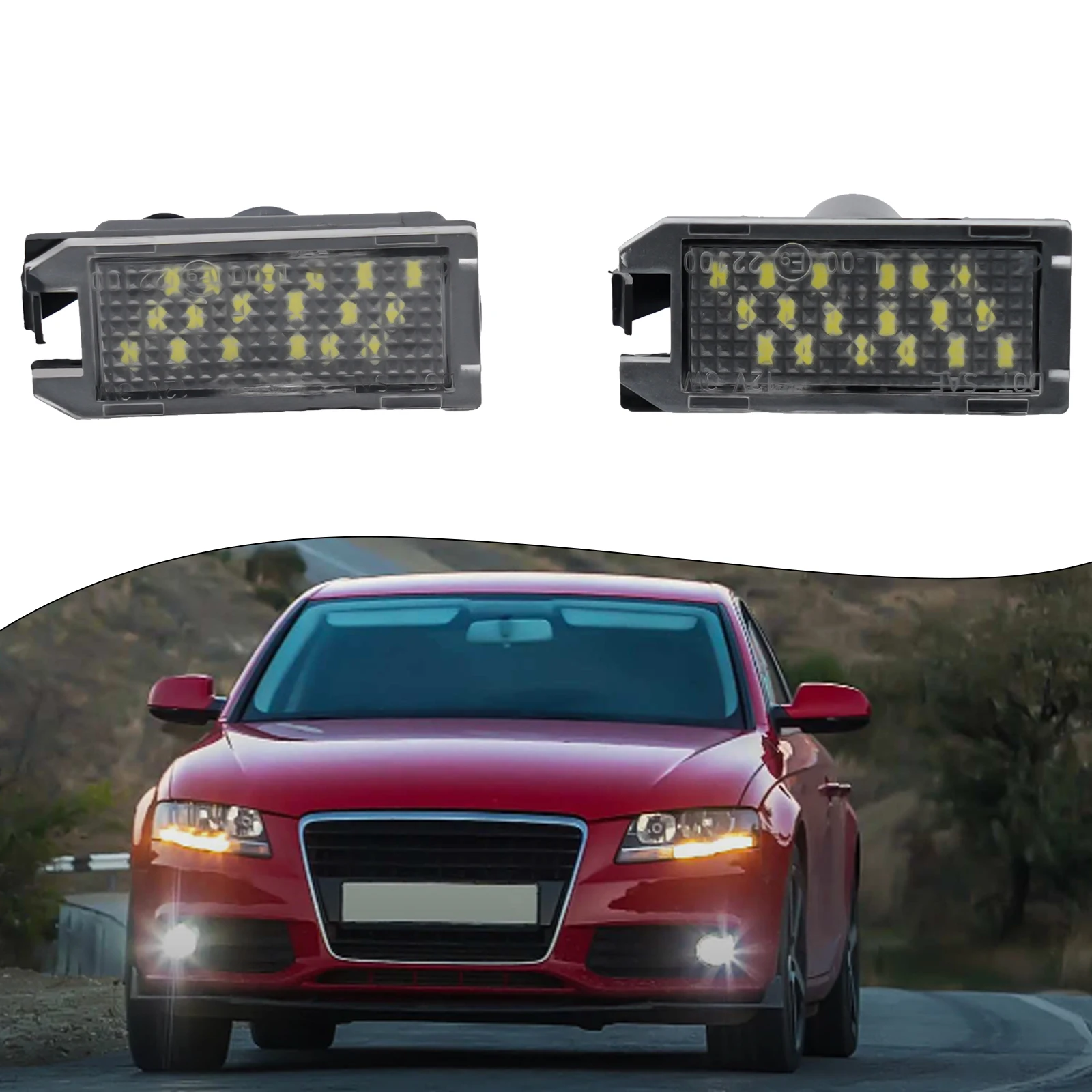 2Pcs/set Car Rear LED Number License Plate Light Assembly Fit For FIAT 500 2007-2019 Auto Accessories
2Pcs/set Car Rear LED Number License Plate Light Assembly Fit For FIAT 500 2007-2019 Auto Accessories