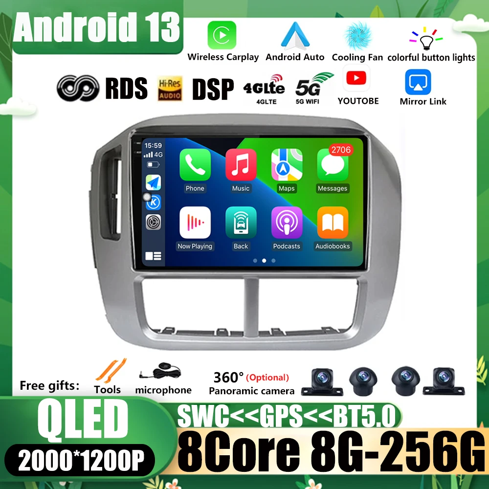 Car Radio For Honda Pilot 2006 2007 2008 Android 13 WIFI Video Multimedia GPS Player Auto Stere 4G Carplay NO DVD
Car Radio For Honda Pilot 2006 2007 2008 Android 13 WIFI Video Multimedia GPS Player Auto Stere 4G Carplay NO DVD