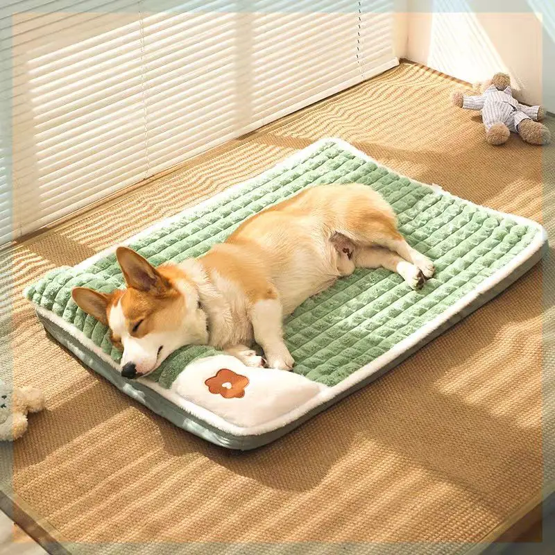 Dog Bed for Summer With Pillow Pad for Small Medium Large Dogs Ice Silk Mat for Dogs Sleeping Mat Removable Washable Pet Bed
Dog Bed for Summer With Pillow Pad for Small Medium Large Dogs Ice Silk Mat for Dogs Sleeping Mat Removable Washable Pet Bed