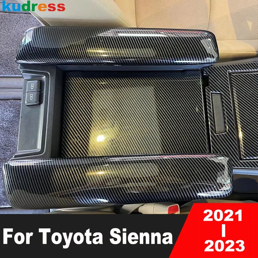 For Toyota Sienna 2021 2022 2023 Carbon Fiber Car Center Console Armrest Panel Cover Trim Decoration Interior Accessories
For Toyota Sienna 2021 2022 2023 Carbon Fiber Car Center Console Armrest Panel Cover Trim Decoration Interior Accessories