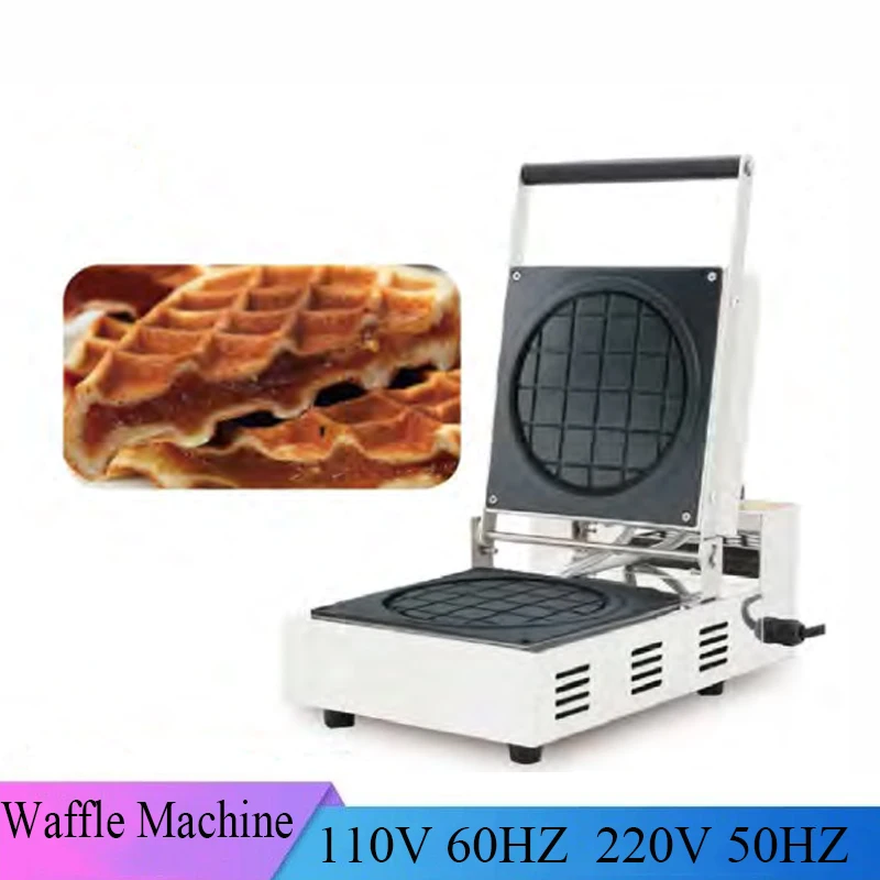 

Household Stainless Steel Hexagon Honeycomb Waffle Machine Sectorial Belgian Egg Cake Making Baker Sandwich Bread Baking Maker