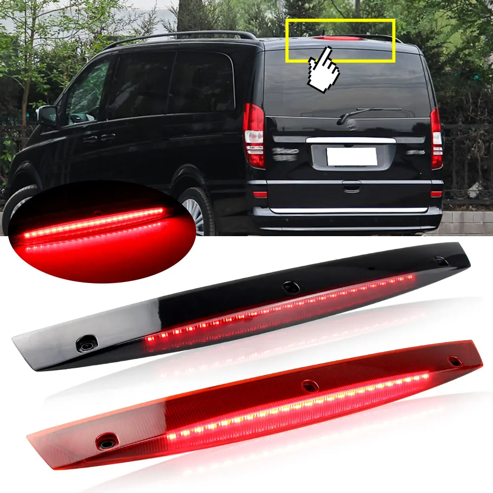 

LED High Mount 3rd Third Brake Stop Light High Level Rear Tail Signal Lamp CANbus For Mercedes Benz Vito Viano W639 A6398200056