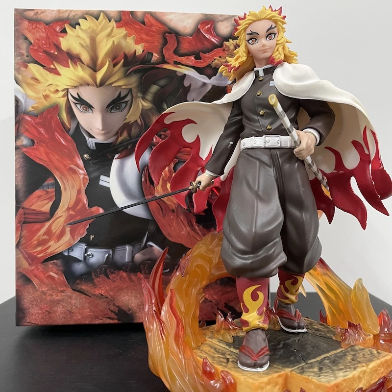 Demon Slayer Rengoku Kyoujurou Anime Action Figures Diy Pvc Kimetsu No Yaiba Figurine Collect Ornaments Doll Gift Toy
Demon Slayer Rengoku Kyoujurou Anime Action Figures Diy Pvc Kimetsu No Yaiba Figurine Collect Ornaments Doll Gift Toy