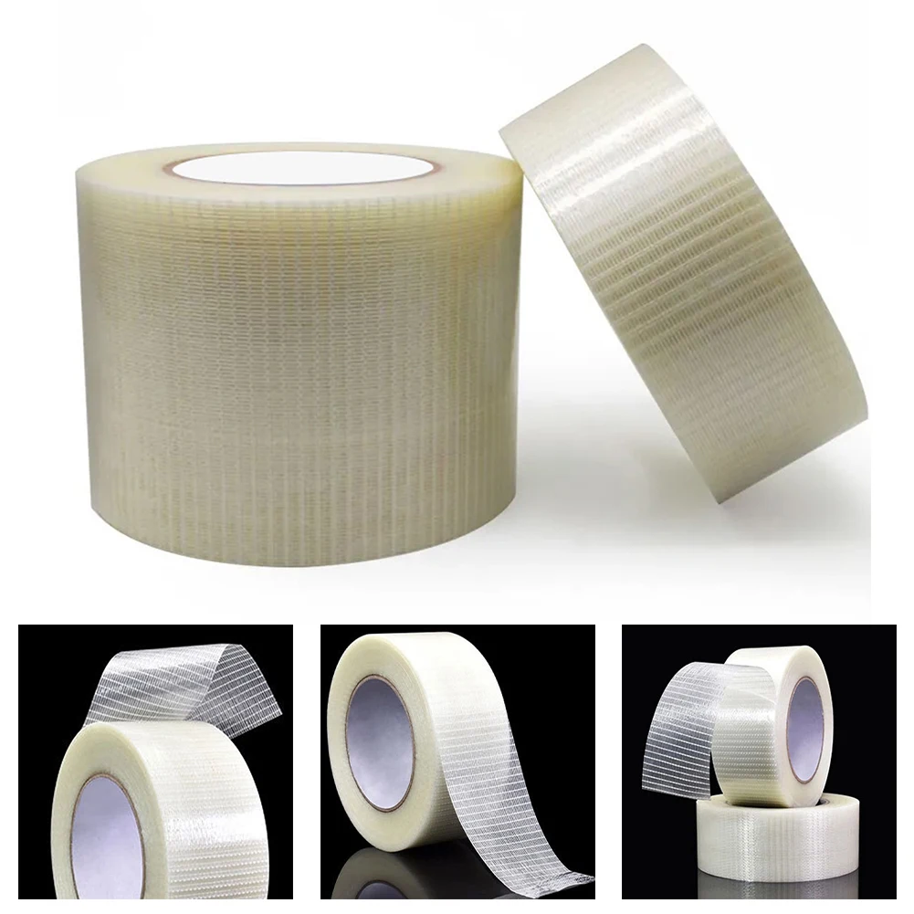 1PC Mesh Fiberglass Tape 20M Polyester Fiber Waterproof Transparent Tape For Mold Electrical Fixing Fiber Glue Non-Marking Tape
1PC Mesh Fiberglass Tape 20M Polyester Fiber Waterproof Transparent Tape For Mold Electrical Fixing Fiber Glue Non-Marking Tape