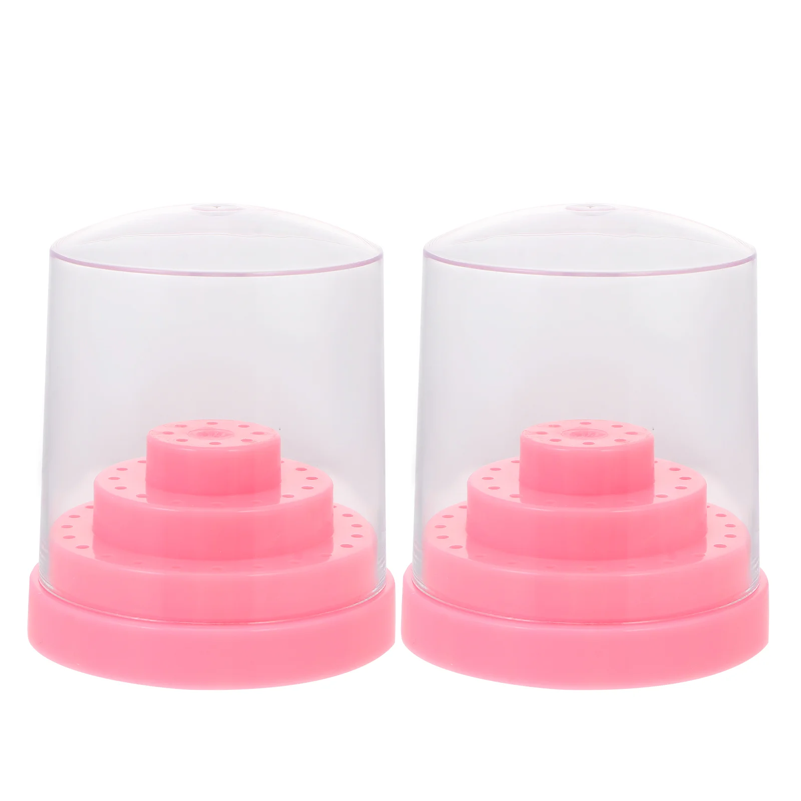 Nail Drill Bit Holder Stand Display Organizer Proof Storage Container Box Case Tools for Home Nail Salon Use 48- hole 2pcs
Nail Drill Bit Holder Stand Display Organizer Proof Storage Container Box Case Tools for Home Nail Salon Use 48- hole 2pcs