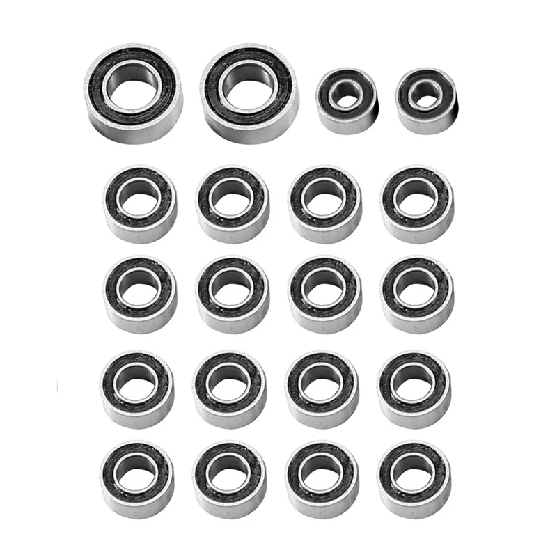 20Pcs Sealed Bearing Kit For Axial SCX24 Gladiator JLU Bronco C10 1/24 RC Crawler Car Upgrade Replacement Accessories
20Pcs Sealed Bearing Kit For Axial SCX24 Gladiator JLU Bronco C10 1/24 RC Crawler Car Upgrade Replacement Accessories