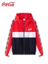 

Coca Cola official trendy brand windbreaker jacket sports leisure submachine jacket fashion jacket men's jacket