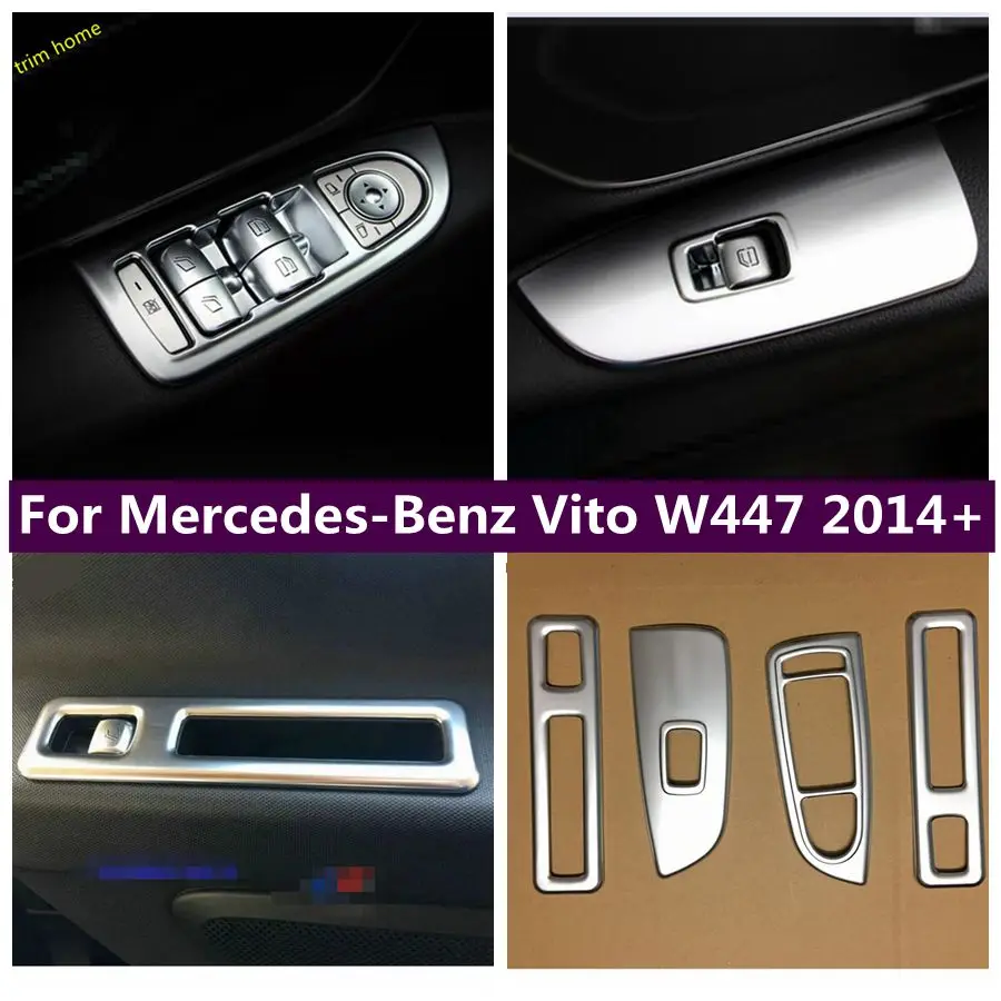 Car Door Armrest Window Glass Lift Button Switch Panel Cover Trim For Mercedes-Benz Vito W447 2014 - 2021 Interior Accessories
Car Door Armrest Window Glass Lift Button Switch Panel Cover Trim For Mercedes-Benz Vito W447 2014 - 2021 Interior Accessories