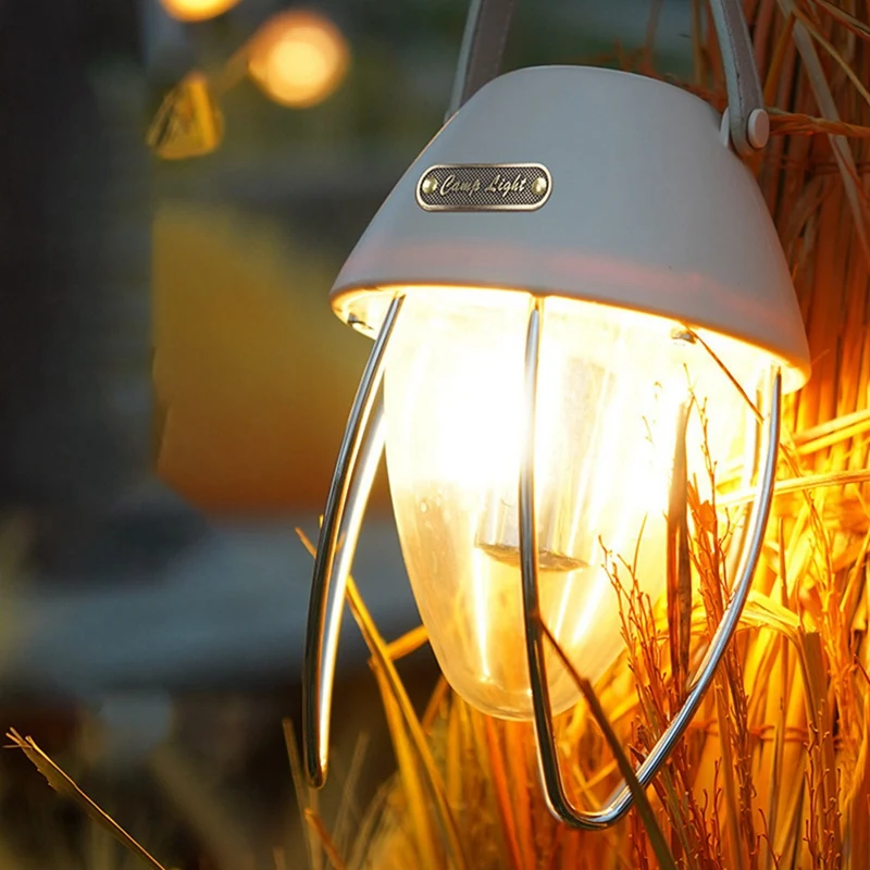 Camping Lamp Portable Mountain Camping White Light Warm Light Type-C Rechargeable Tent Lamp
Camping Lamp Portable Mountain Camping White Light Warm Light Type-C Rechargeable Tent Lamp
