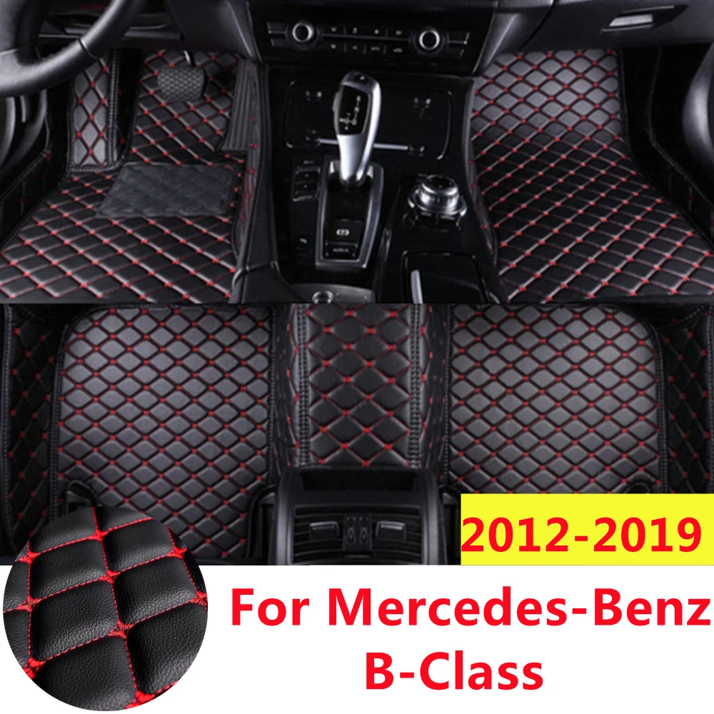 SJ Full Set Custom Car Floor Mats Fit For Mercedes-Benz B-Class 2019 2018 2017-2012 Front & Rear Floor Liner Styling Auto Parts 
SJ Full Set Custom Car Floor Mats Fit For Mercedes-Benz B-Class 2019 2018 2017-2012 Front & Rear Floor Liner Styling Auto Parts