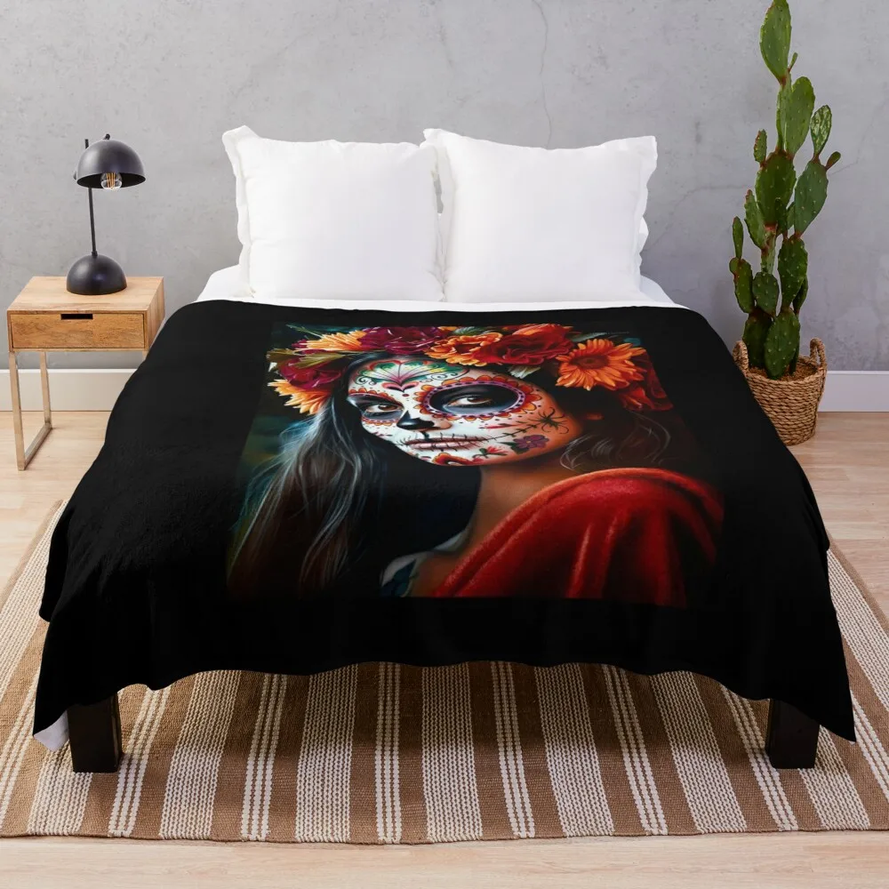 Dia de Los Muertos Throw Blanket Softest for babies christmas decoration Blankets
Dia de Los Muertos Throw Blanket Softest for babies christmas decoration Blankets