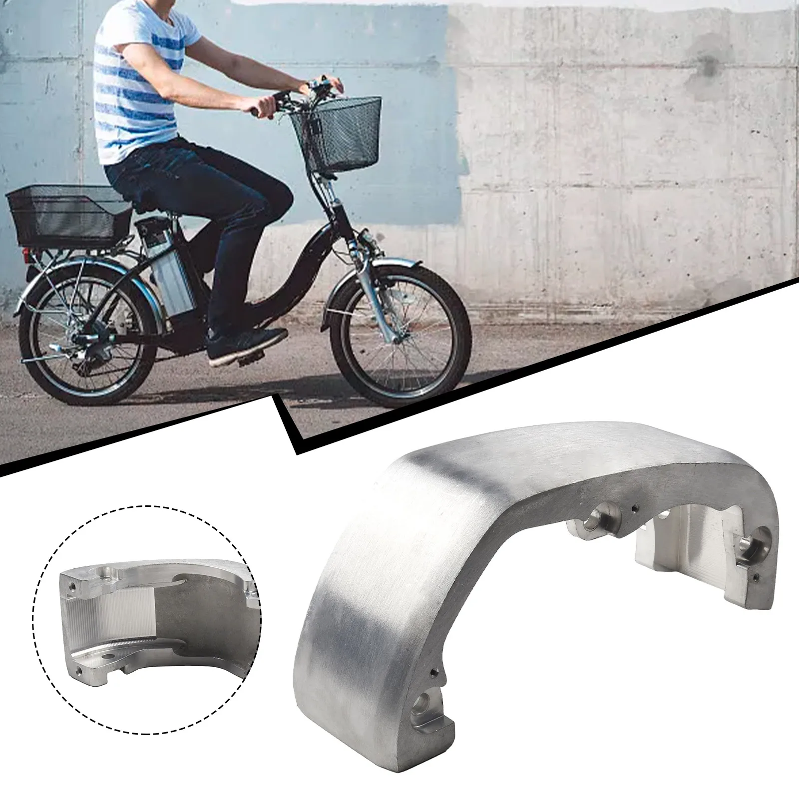 Pylon Ebike Holder Outdoor Aluminum Alloy Bicycles Cycling Electric Bike For BAFANG G330 M400 Silver Functional
Pylon Ebike Holder Outdoor Aluminum Alloy Bicycles Cycling Electric Bike For BAFANG G330 M400 Silver Functional