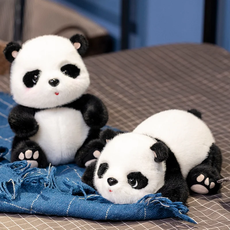 

1 шт., 23 см, милая панда, плюшевые игрушки, милая панда, медведи с розовой подошвой, плюшевая кукла, подушка, мягкая игрушка-Зверюшка для детей, лучший подарок для девочек