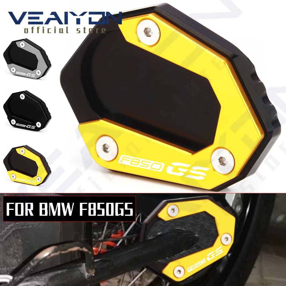 

For BMW F850GS F 850 GS F850 GS ADV f 850 gs adventure Motorcycle Kickstand Side Stand Enlarge support Extension pad accessories