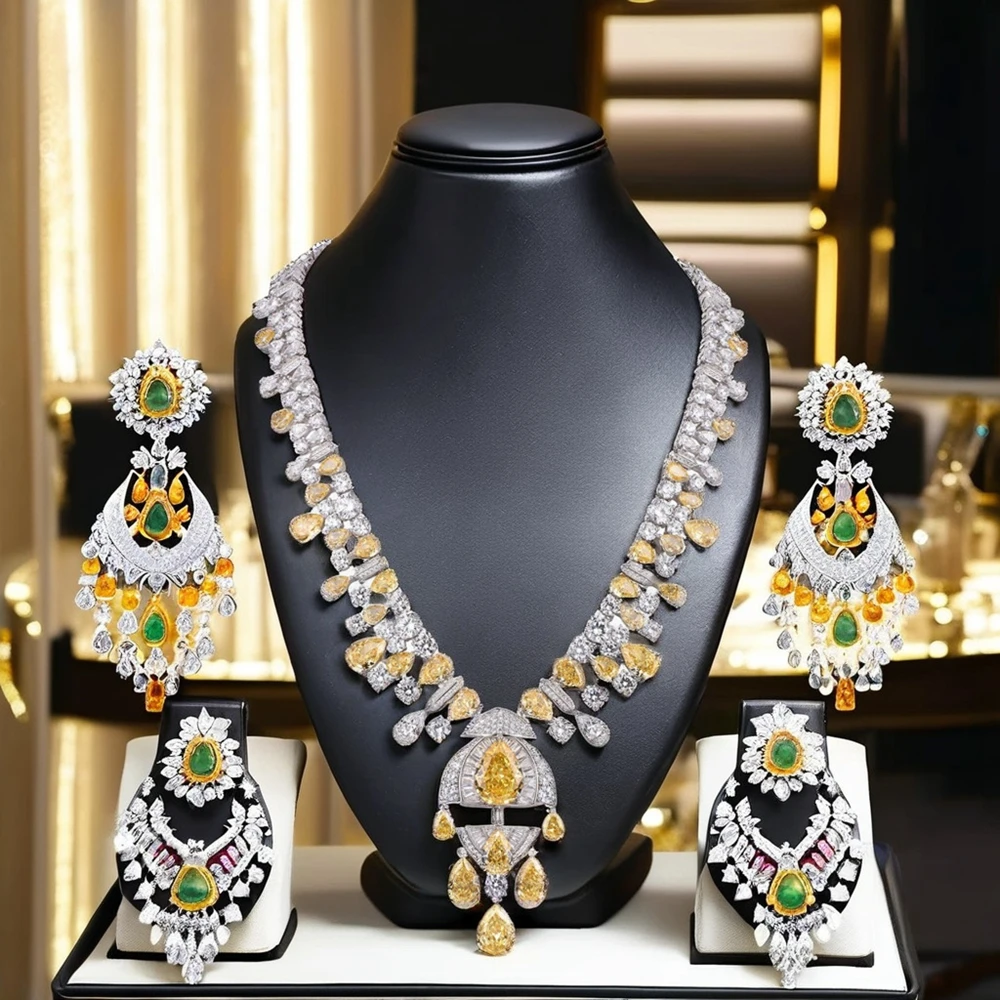 Wong Rain Luxury 100% 925 Sterling Silver Sparkling Citrine High Carbon Diamond Gemstone Pendant Necklace Fine Jewelry Gifts S6ee8248fc1064c0da8e28ebcaace01109