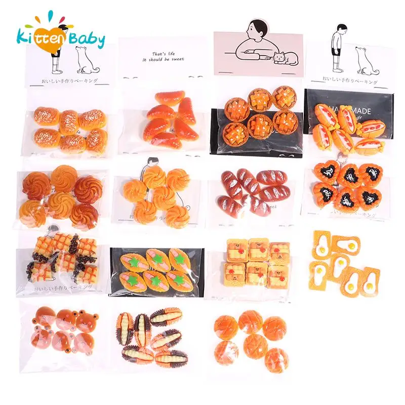 1 Bag 1/12 Miniature Simulation Bread Fruits Dollhouse Miniature Food Breakfast Snack Dessert Cookie Donuts Candy Kitchen Toys
1 Bag 1/12 Miniature Simulation Bread Fruits Dollhouse Miniature Food Breakfast Snack Dessert Cookie Donuts Candy Kitchen Toys