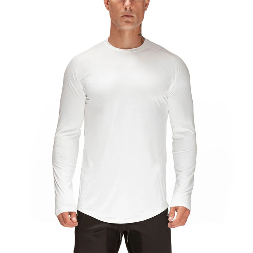 Men's T-shirts Clothing Long Mesh Breathable Solid Color Tee Sport Outdoor Gym Fit Quick Drying Tee Tops T Shirt For Men
Men's T-shirts Clothing Long Mesh Breathable Solid Color Tee Sport Outdoor Gym Fit Quick Drying Tee Tops T Shirt For Men