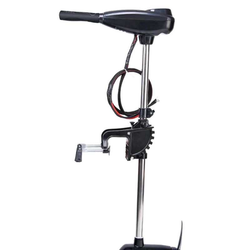 Brushless electric marine propeller 12v outboard assault boat motor hanging paddle.
Brushless electric marine propeller 12v outboard assault boat motor hanging paddle.