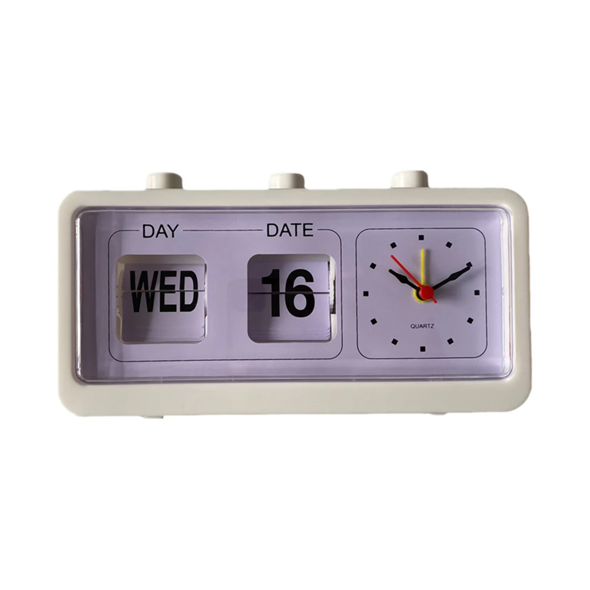 Mechanical Alarm Clock Novelty Flip Clock Desktop Digital Clock with Calendar Clock Home Decor Retro Decor,White
Mechanical Alarm Clock Novelty Flip Clock Desktop Digital Clock with Calendar Clock Home Decor Retro Decor,White