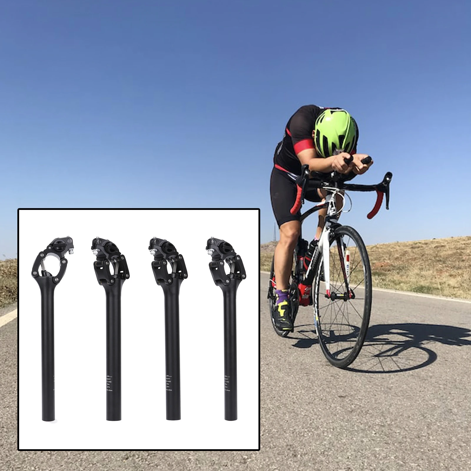 Smooth Out Rough Terrains with DNM Suspension Seatpost Shockstop 27 2 Enjoy a smooth and controlled ride wherever you go
Smooth Out Rough Terrains with DNM Suspension Seatpost Shockstop 27 2 Enjoy a smooth and controlled ride wherever you go