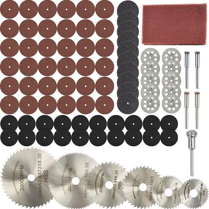 88PCS Mini Circular Saw Blade Set Diamond Wood Metal Cutting Disc Cut-Off Wheels Woodworking Metal Rotary Tool Accessories
88PCS Mini Circular Saw Blade Set Diamond Wood Metal Cutting Disc Cut-Off Wheels Woodworking Metal Rotary Tool Accessories