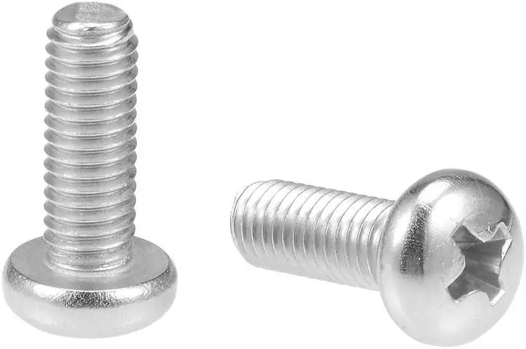 

Keszoox M5x14mm Machine Screws Pan Phillips Cross Head Screw 304 Stainless Steel Fasteners Bolts 50Pcs