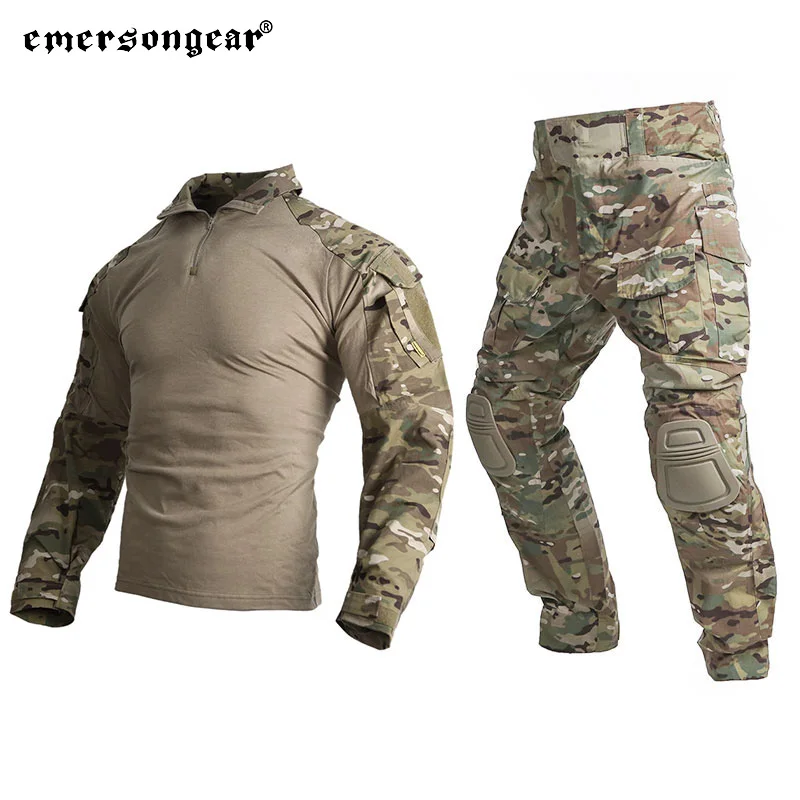 Emersongear Tactical G3 Combat Uniform Set 2019 Upgrade Mens Shirts Pants Tops Duty Cargo Trousers Suit Milsim Hunting Nylon MC
Emersongear Tactical G3 Combat Uniform Set 2019 Upgrade Mens Shirts Pants Tops Duty Cargo Trousers Suit Milsim Hunting Nylon MC