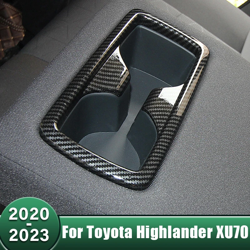 Car Seat Back Row Water Cup Holder Cover Frame Panel Trim Sticker For Toyota Highlander XU70 Kluger 2020 2021 2022 2023 Hybrid
Car Seat Back Row Water Cup Holder Cover Frame Panel Trim Sticker For Toyota Highlander XU70 Kluger 2020 2021 2022 2023 Hybrid