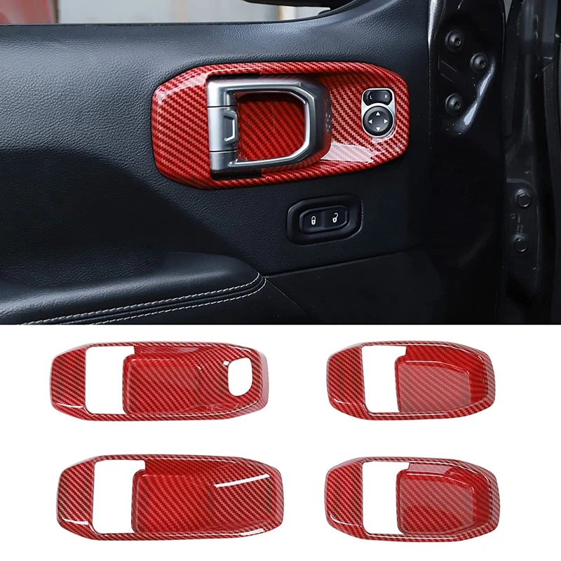 4 шт., крышка для внутренней дверной ручки автомобиля Jeep Wrangler JL JLU JT 4-Door
4 шт., крышка для внутренней дверной ручки автомобиля Jeep Wrangler JL JLU JT 4-Door