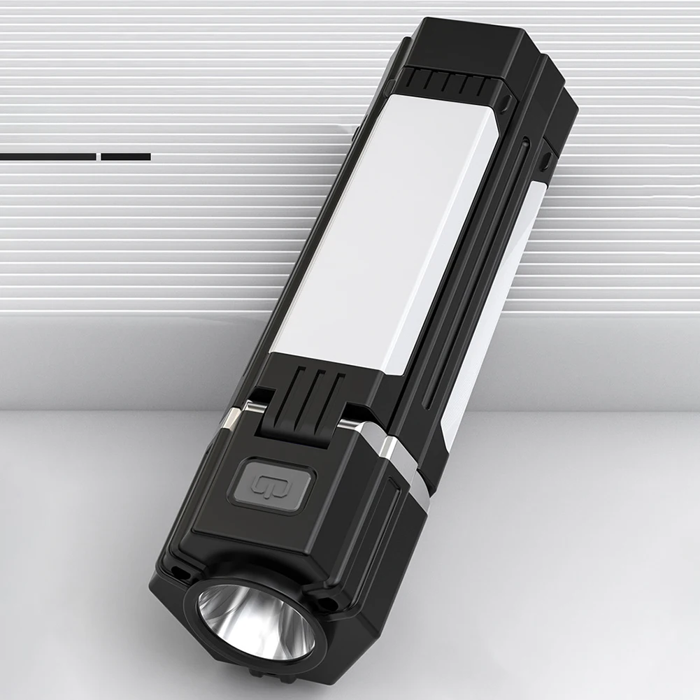 Camping Strong Flashlight Multifunctional Light Dual Light Source With 90° Rotation Side Lantern For Outdoor Travel Camping
Camping Strong Flashlight Multifunctional Light Dual Light Source With 90° Rotation Side Lantern For Outdoor Travel Camping 